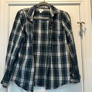 Jcrew women’s button up shirt